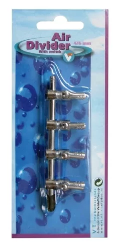 4 Way Air Divider With Valves