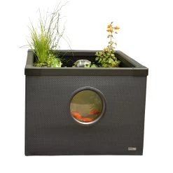 Hozelock Square Raised Rattan Style Pond